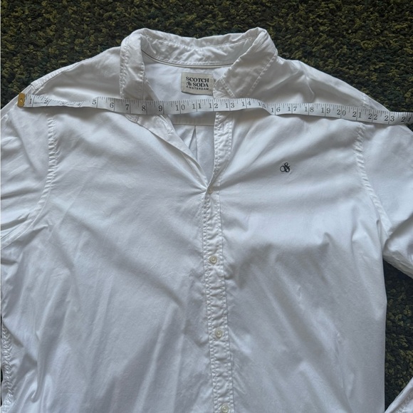 Scotch & Soda Classic White Shirt - Picture 17 of 17